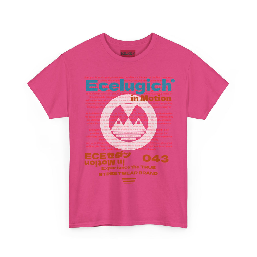 ECELUGICH® IN MOTION Unisex Heavy Cotton Tee