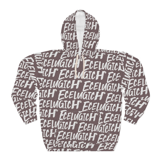ECELUGICH® SNOW PRINT Unisex Pullover Hoodie
