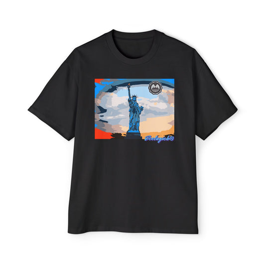 ECELUGICH® Men's Heavy Oversized Tee