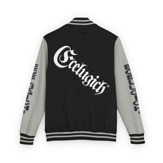ECELUGICH® Walbaum Fraktur Unisex Heavyweight Letterman Jacket - Vintage Inspired Sportswear