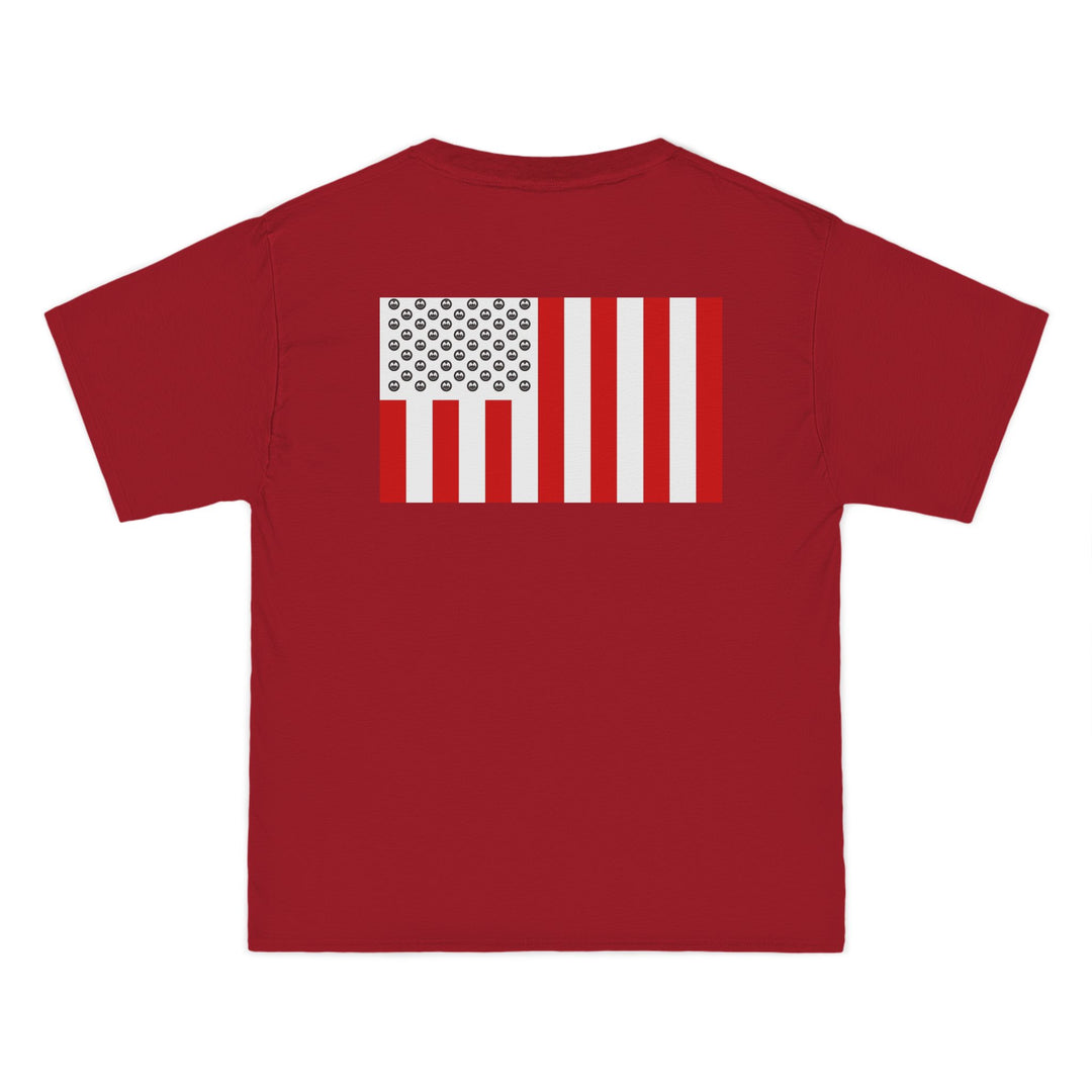 ECELUGICH® UNISEX OVERSIZE PEACE FLAG TEE SHIRT