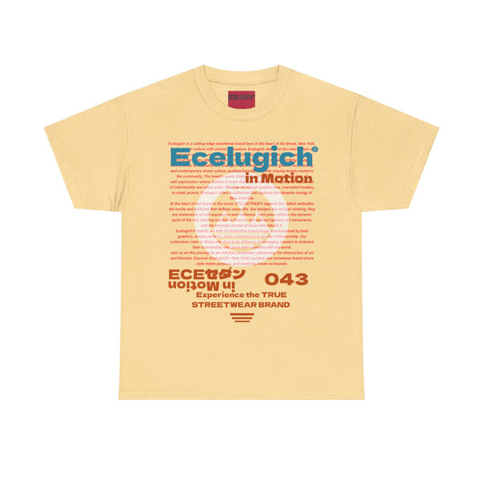 ECELUGICH® IN MOTION Unisex Heavy Cotton Tee