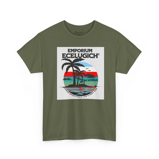 ECELUGICH® Unisex Heavy Cotton Tee