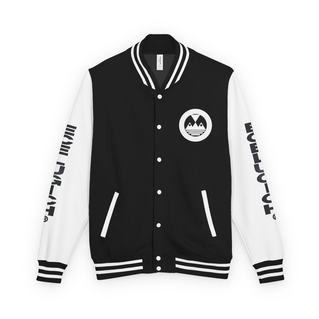 ECELUGICH® Walbaum Fraktur Unisex Heavyweight Letterman Jacket - Vintage Inspired Sportswear