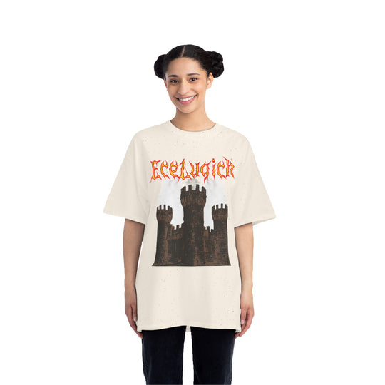 ECELUGICH® CASTLE UNISEX OVERSIZE TEE SHIRT