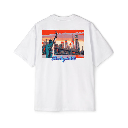 ECELUGICH® Men's Heavy Oversized Tee