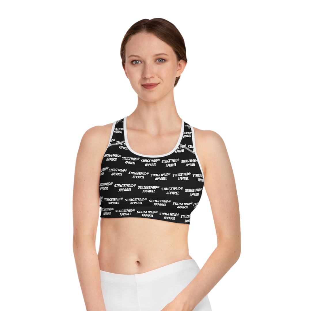 STILL GET PAID® APPAREL Stylish Sports Bra for Active Athleisure