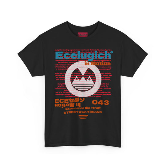 ECELUGICH® IN MOTION Unisex Heavy Cotton Tee