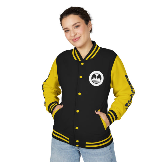 ECELUGICH® Walbaum Fraktur Unisex Heavyweight Letterman Jacket - Vintage Inspired Sportswear