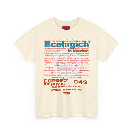 ECELUGICH® IN MOTION Unisex Heavy Cotton Tee