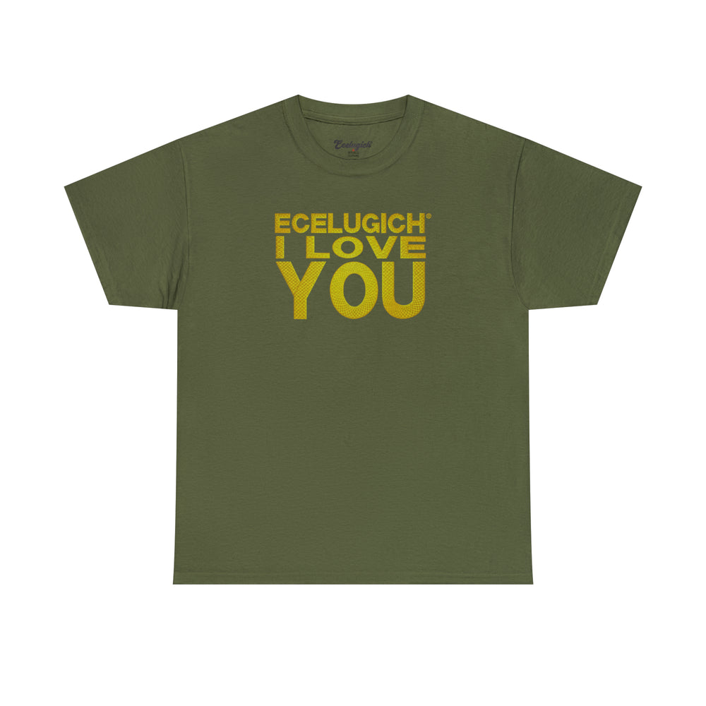 ECELUGICH® Unisex Heavy Cotton Tee