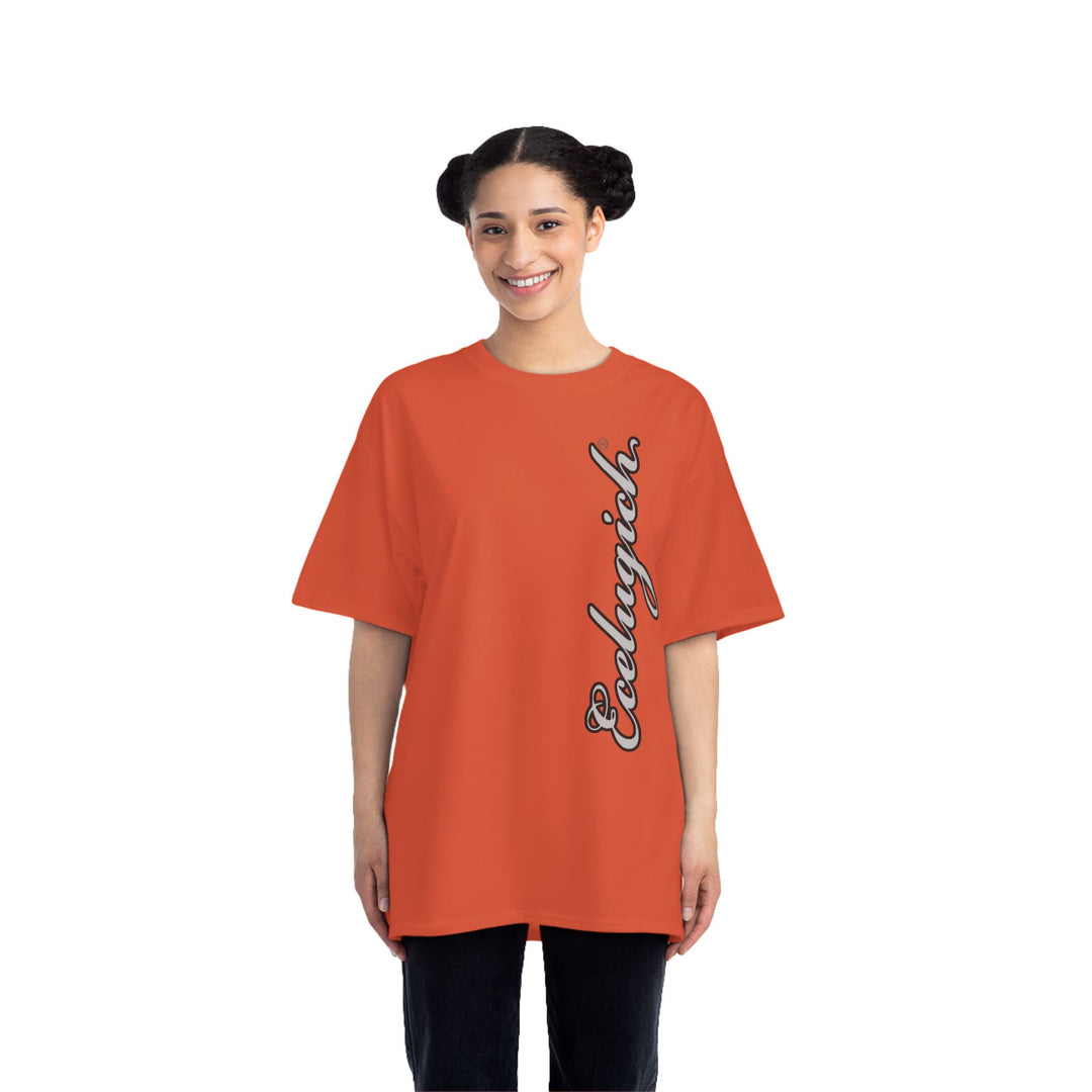 ECELUGICH® BICKHAM SCRIPT UNISEX OVERSIZE TEE SHIRT