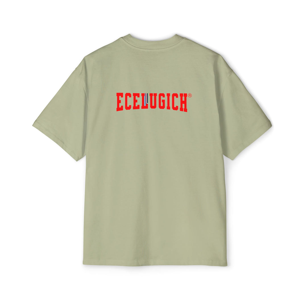 ECELUGICH® Men's Heavy Oversized Tee