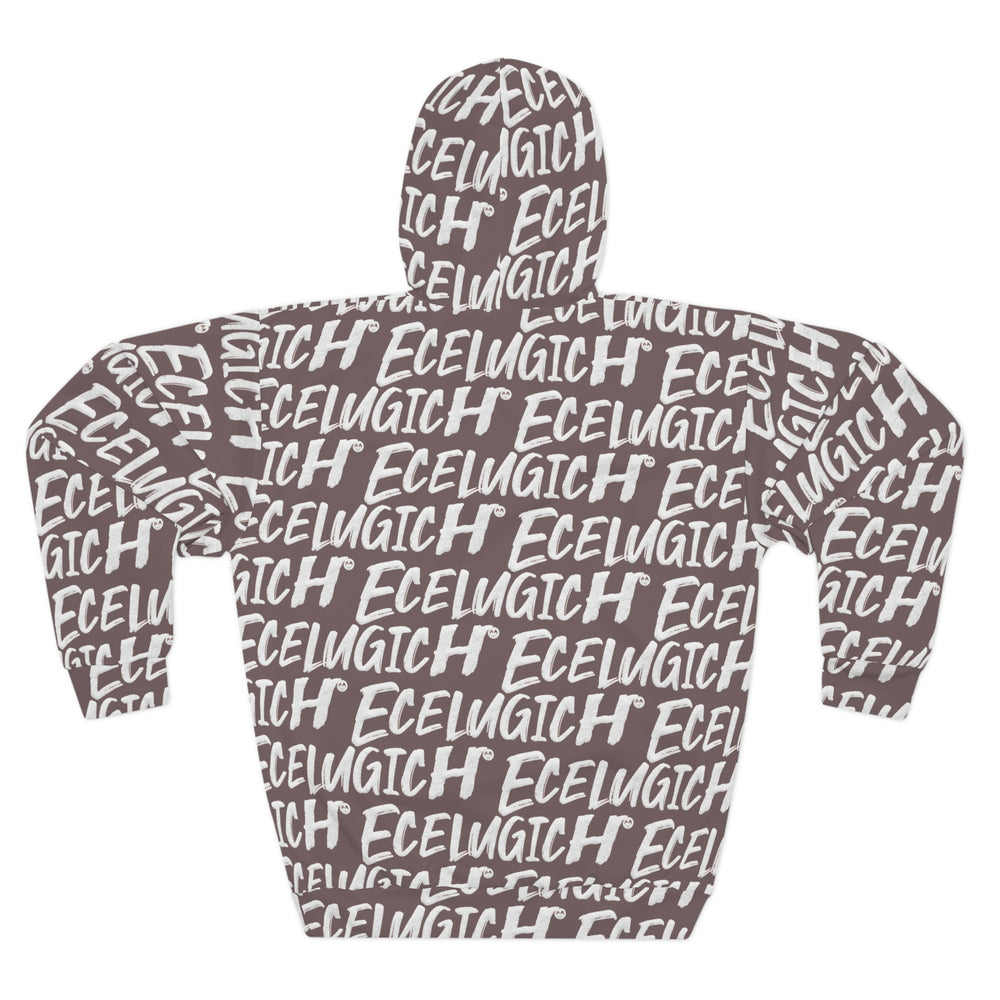 ECELUGICH® SNOW PRINT Unisex Pullover Hoodie