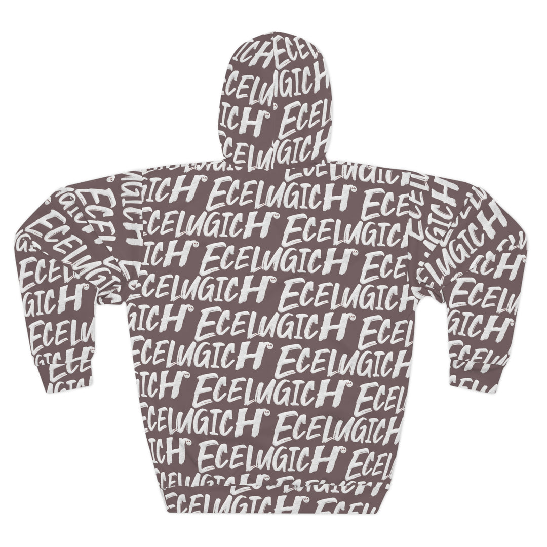 ECELUGICH® SNOW PRINT Unisex Pullover Hoodie