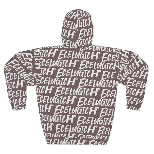 ECELUGICH® SNOW PRINT Unisex Pullover Hoodie