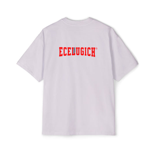 ECELUGICH® Men's Heavy Oversized Tee