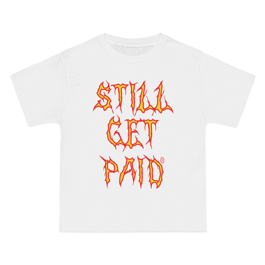 STILLGETPAID® APPAREL FIRE UNISEX OVERSIZE TEE SHIRT