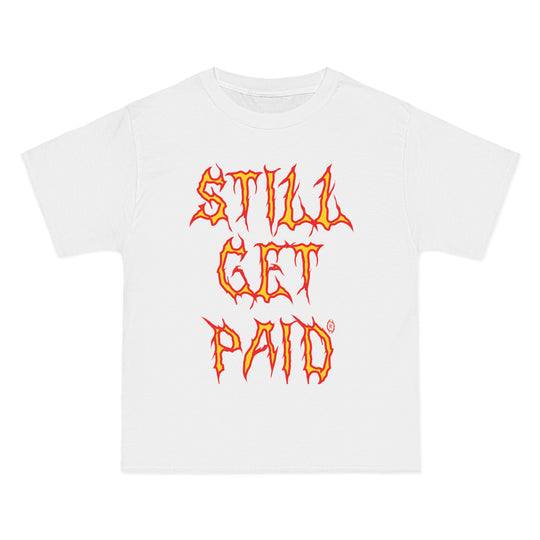 STILLGETPAID® APPAREL FIRE UNISEX OVERSIZE TEE SHIRT