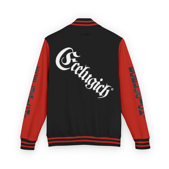ECELUGICH® Walbaum Fraktur Unisex Heavyweight Letterman Jacket - Vintage Inspired Sportswear