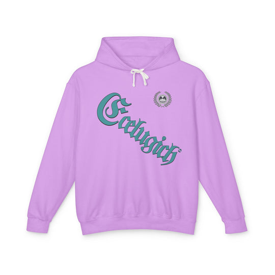 ECELUGICH® Walbaum Fraktur Cozy Unisex Lightweight Hooded Sweatshirt with Retro Typography
