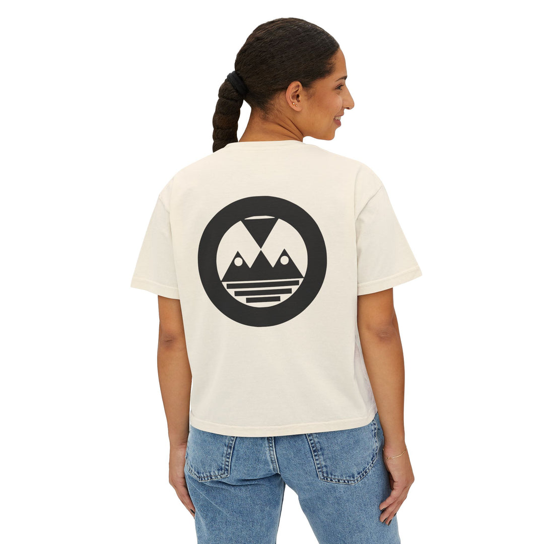 ECELUGICH® TEAM GOD!!! Women's Boxy Tee