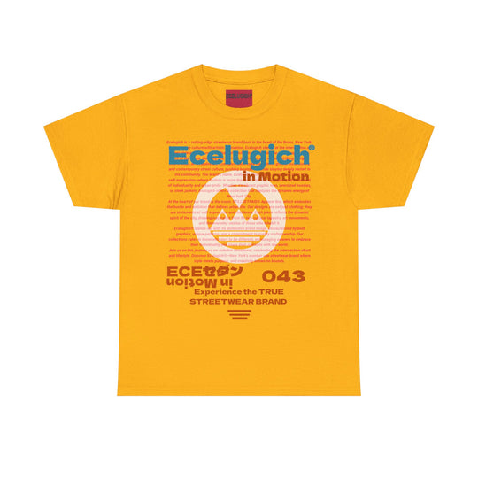 ECELUGICH® IN MOTION Unisex Heavy Cotton Tee