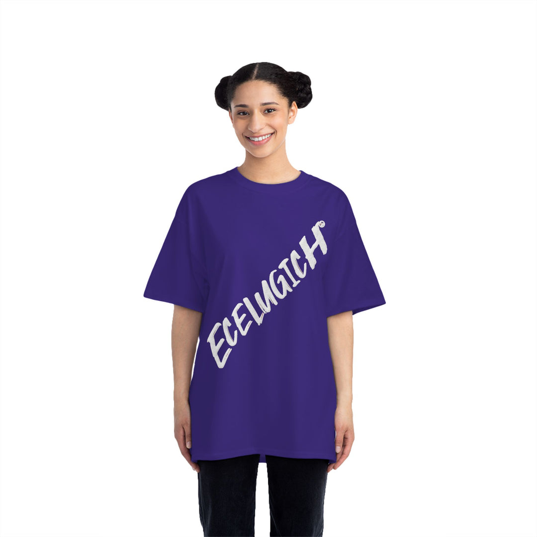 ECELUGICH® BRAND TEE SNOW PRINT