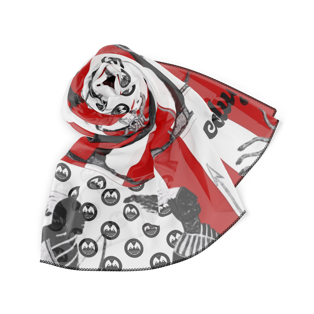 ECELUGICH® Poly Scarf PEACE FLAG