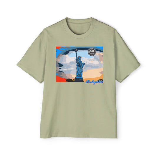 ECELUGICH® Men's Heavy Oversized Tee