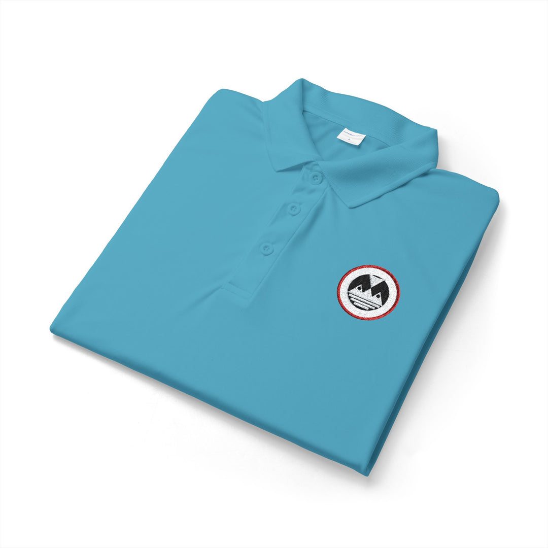 ECELUGICH® Embroidered Performance Polo — Sporty Breathable Golf &amp; Work Shirt