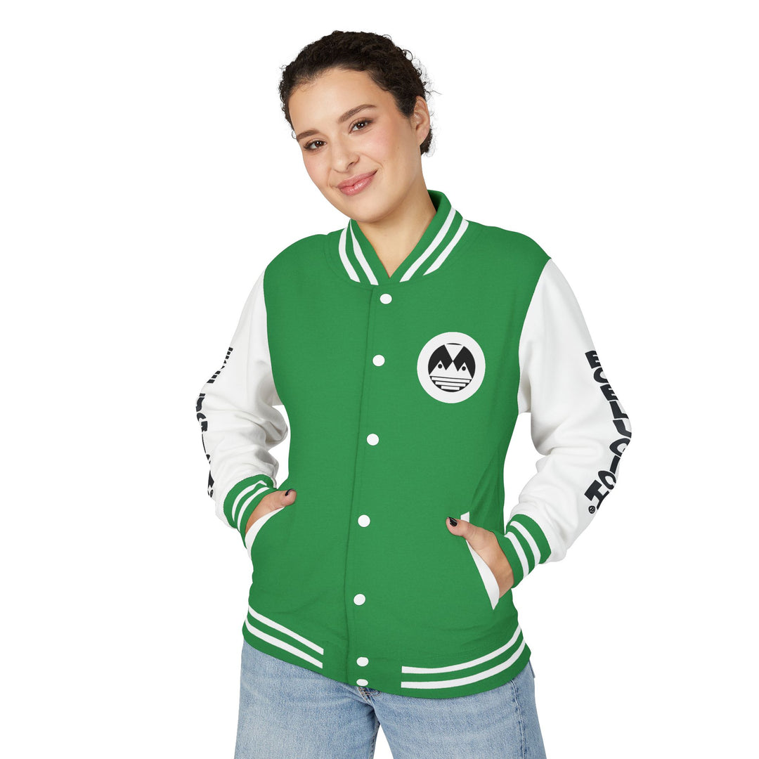ECELUGICH® Walbaum Fraktur Unisex Heavyweight Letterman Jacket - Vintage Inspired Sportswear