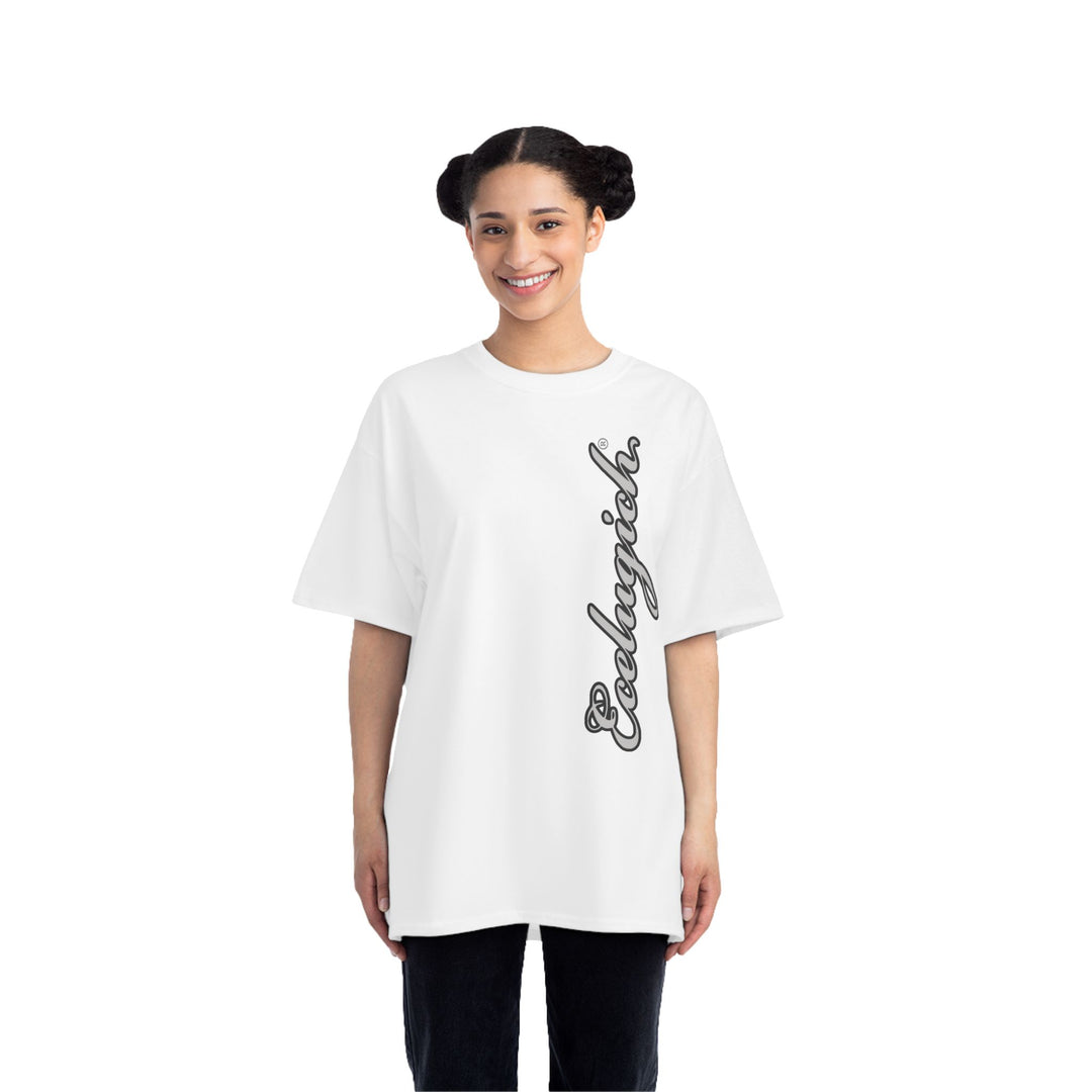 ECELUGICH® BICKHAM SCRIPT UNISEX OVERSIZE TEE SHIRT