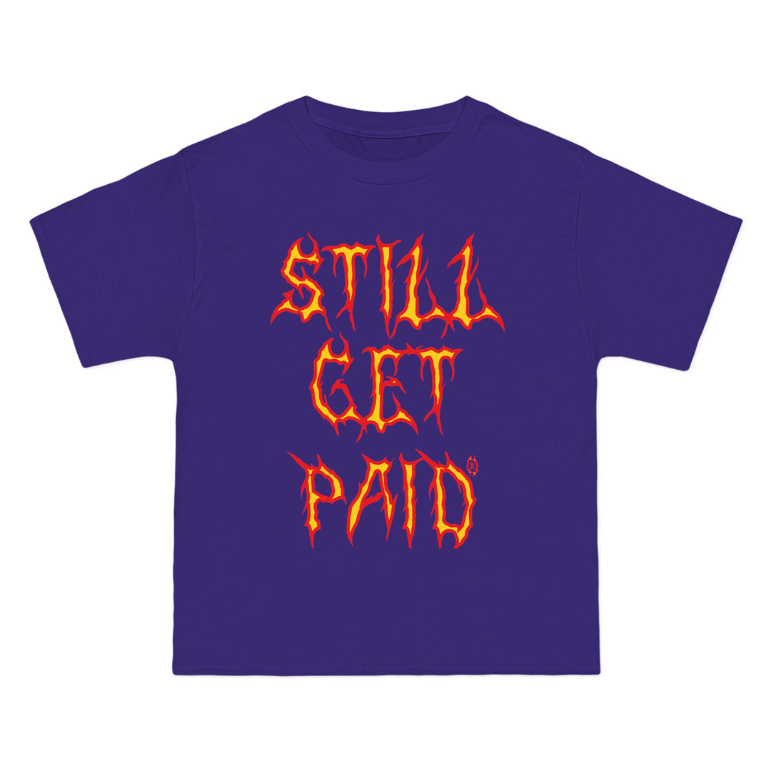 STILLGETPAID® APPAREL FIRE UNISEX OVERSIZE TEE SHIRT