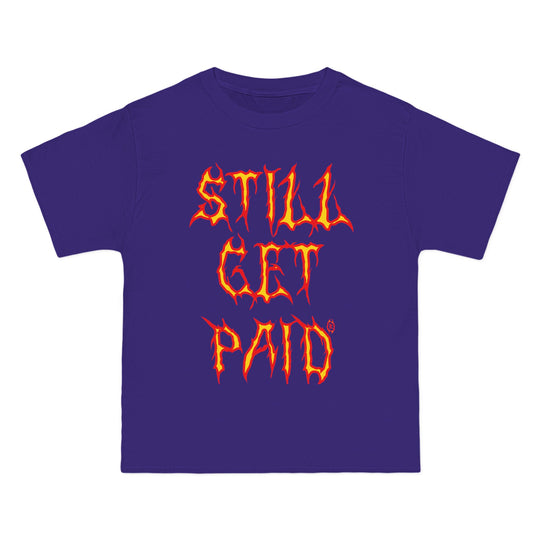 STILLGETPAID® APPAREL FIRE UNISEX OVERSIZE TEE SHIRT