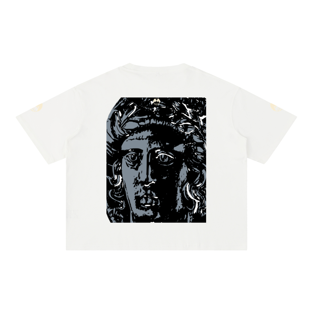 Mineral Wash Boxy Cotton T-Shirt