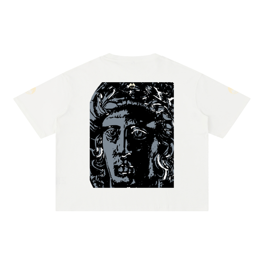 Mineral Wash Boxy Cotton T-Shirt