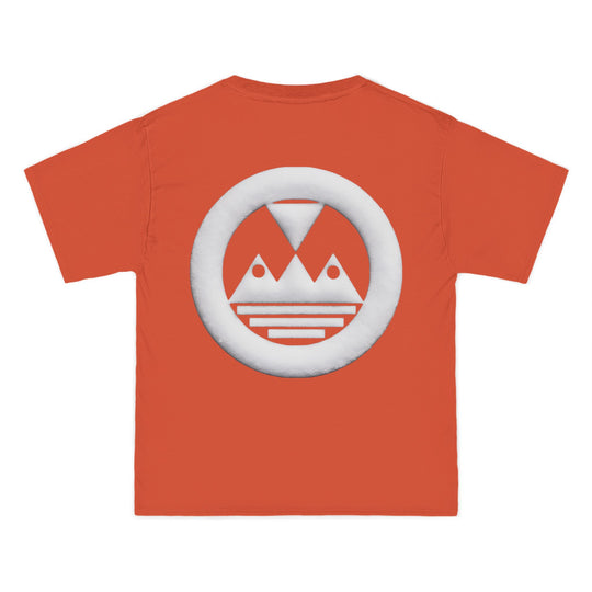 ECELUGICH® BRAND TEE SNOW PRINT