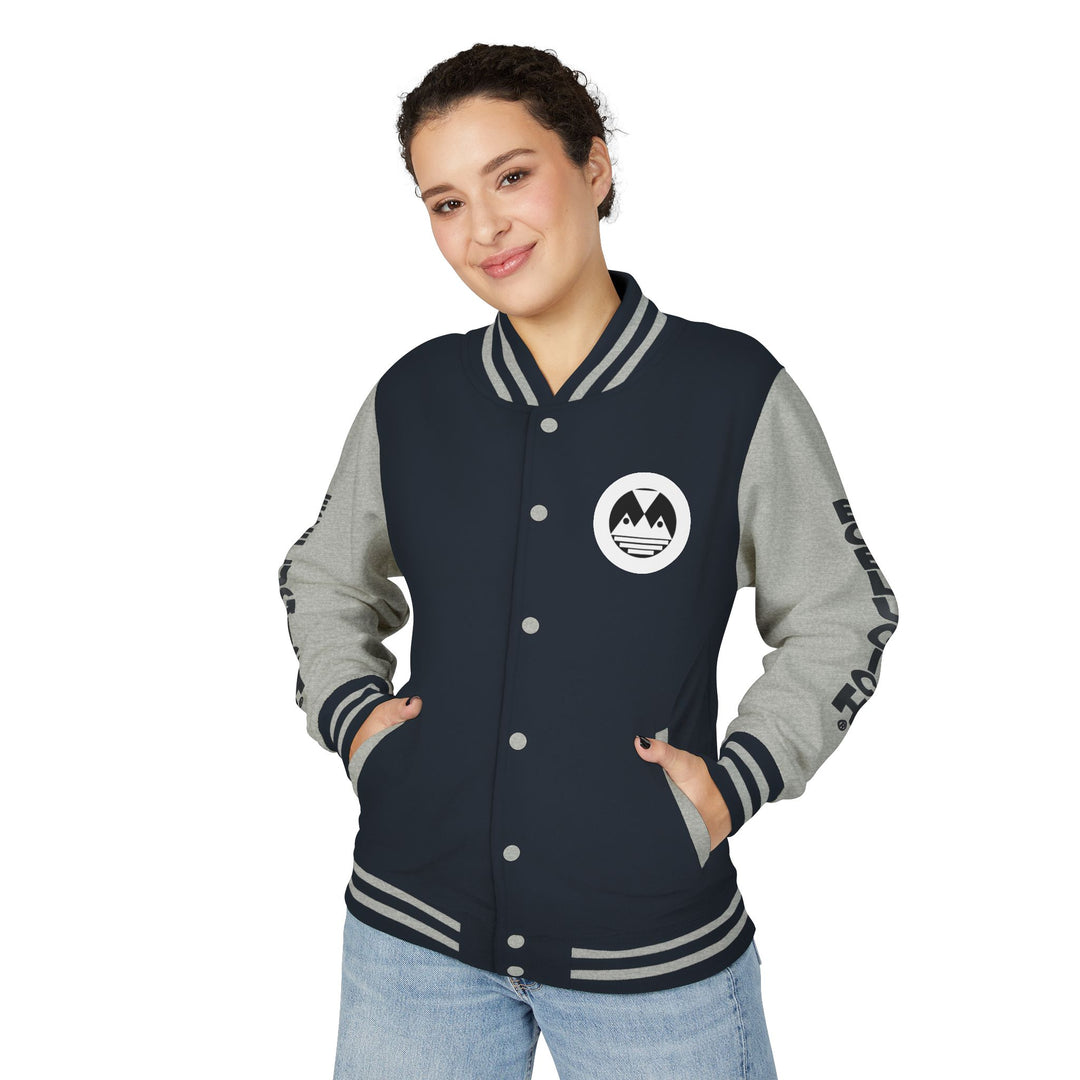 ECELUGICH® Walbaum Fraktur Unisex Heavyweight Letterman Jacket - Vintage Inspired Sportswear