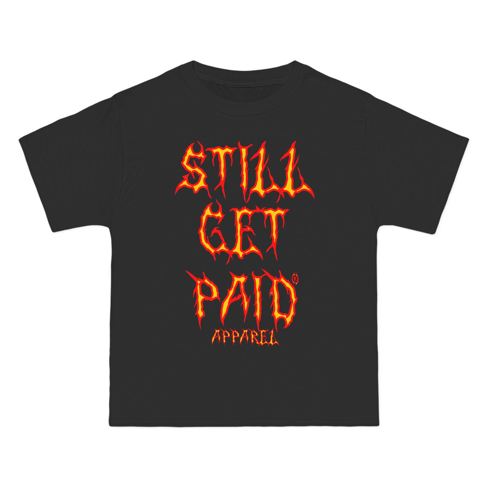 STILLGETPAID® APPAREL FIRE UNISEX OVERSIZE TEE SHIRT
