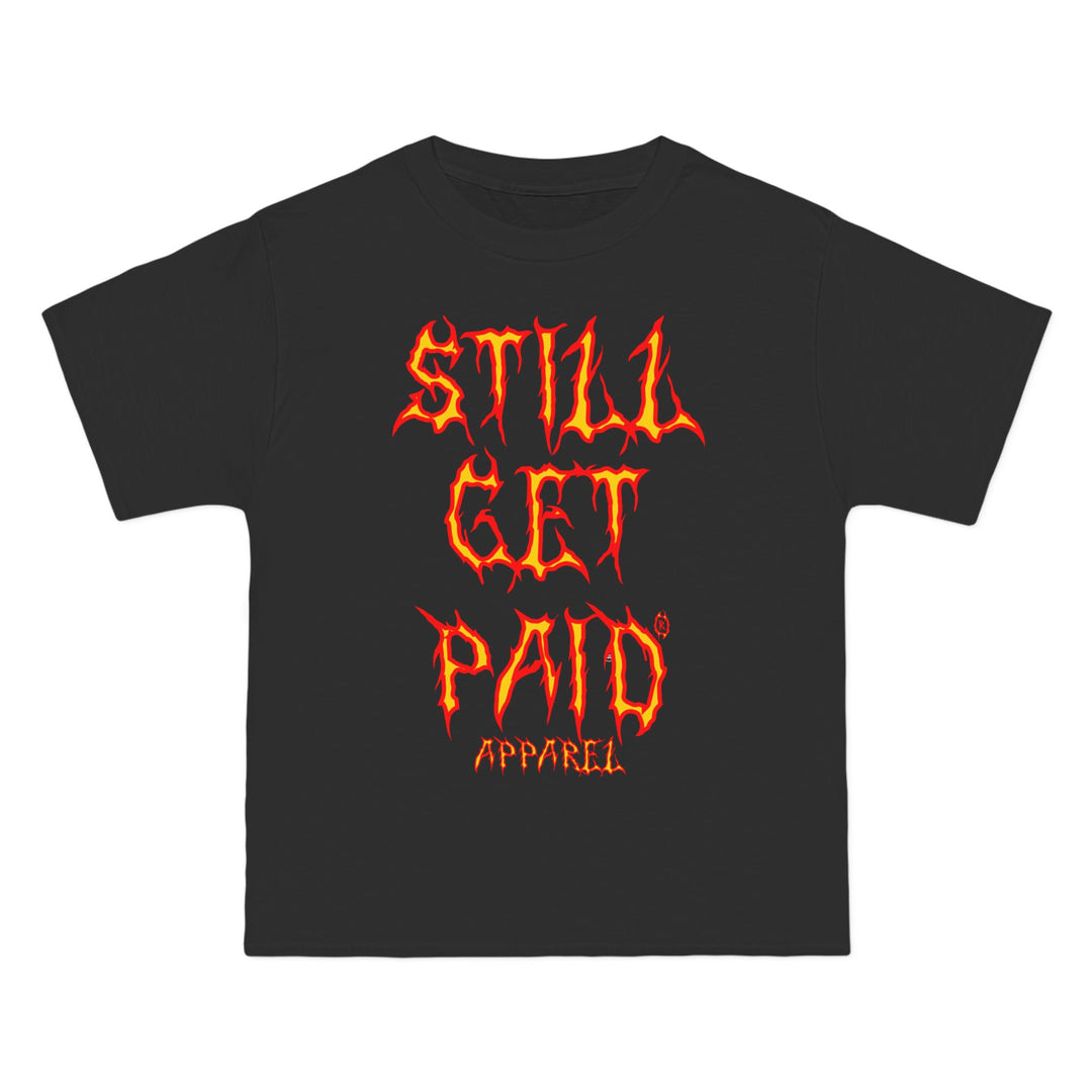STILLGETPAID® APPAREL FIRE UNISEX OVERSIZE TEE SHIRT
