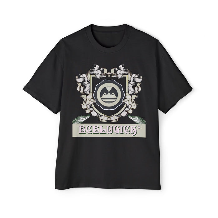 ECELUGICH® Men's Heavy Oversized Tee