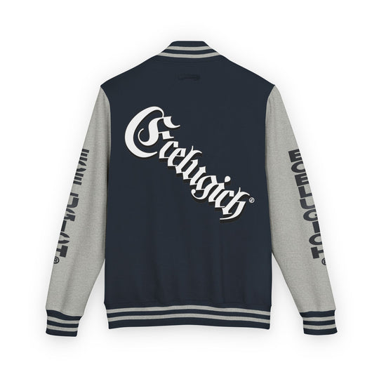 ECELUGICH® Walbaum Fraktur Unisex Heavyweight Letterman Jacket - Vintage Inspired Sportswear