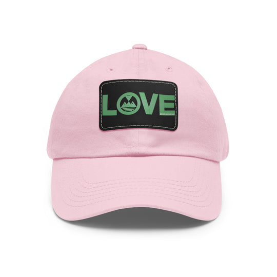 ECELUGICH Dad Hat with Leather Patch