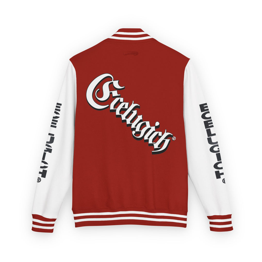 ECELUGICH® Walbaum Fraktur Unisex Heavyweight Letterman Jacket - Vintage Inspired Sportswear
