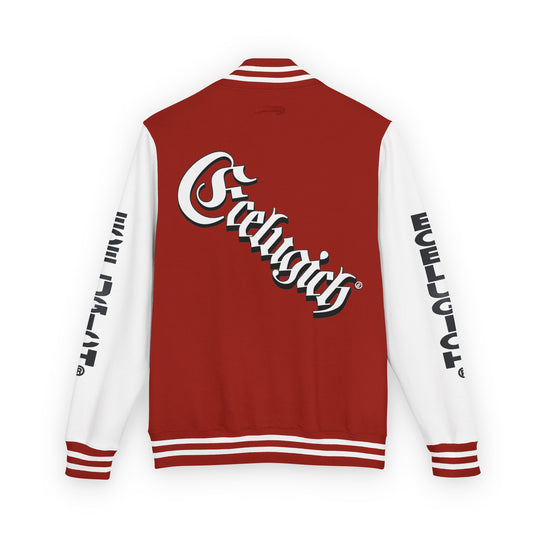 ECELUGICH® Walbaum Fraktur Unisex Heavyweight Letterman Jacket - Vintage Inspired Sportswear