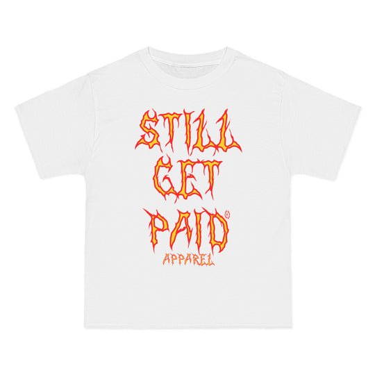 STILLGETPAID® APPAREL FIRE UNISEX OVERSIZE TEE SHIRT