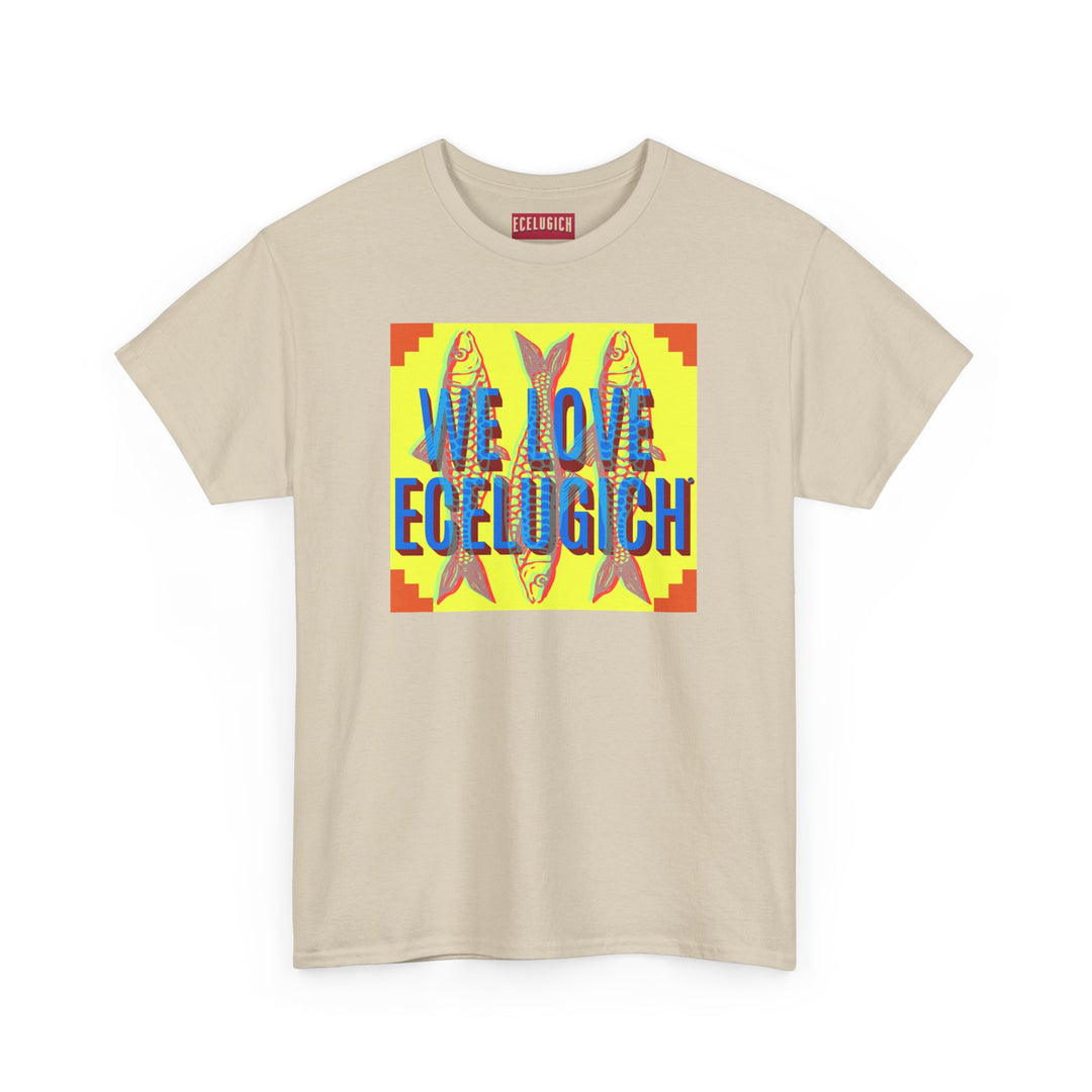 ECELUGICH® Unisex Heavy Cotton Tee