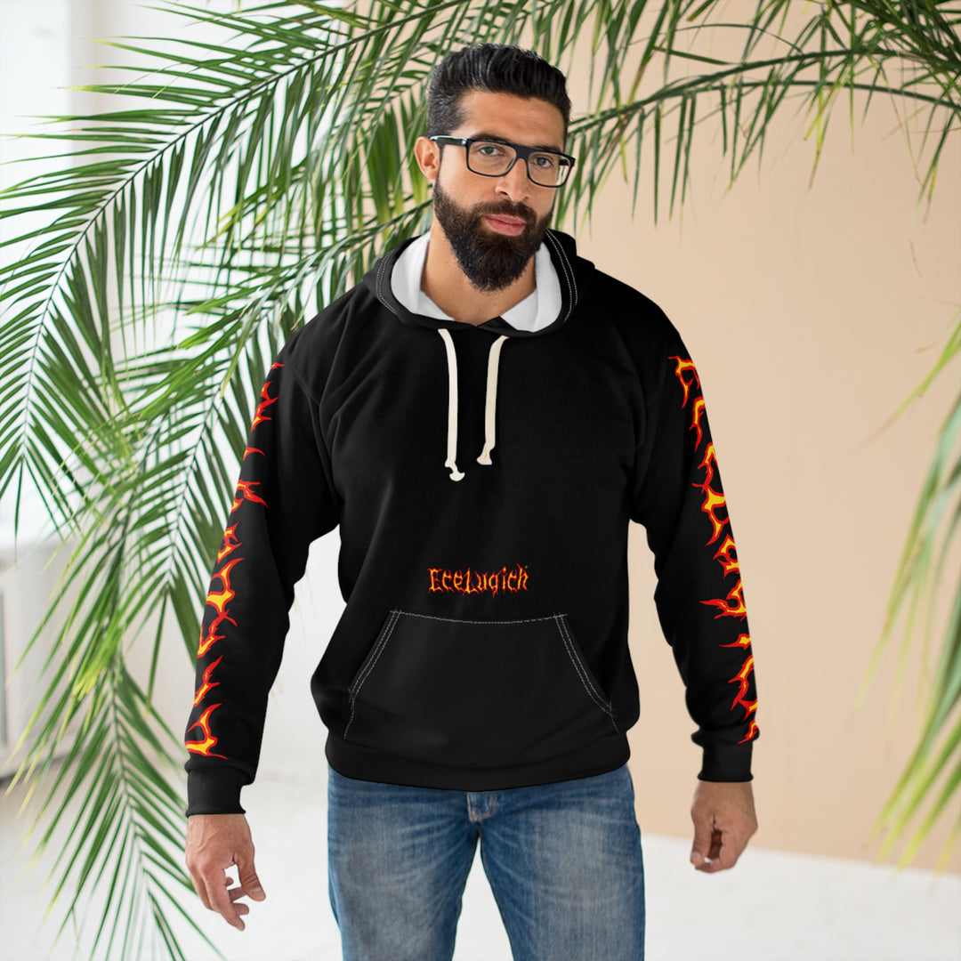 ECELUGICH® Unisex Pullover FIRE Hoodie