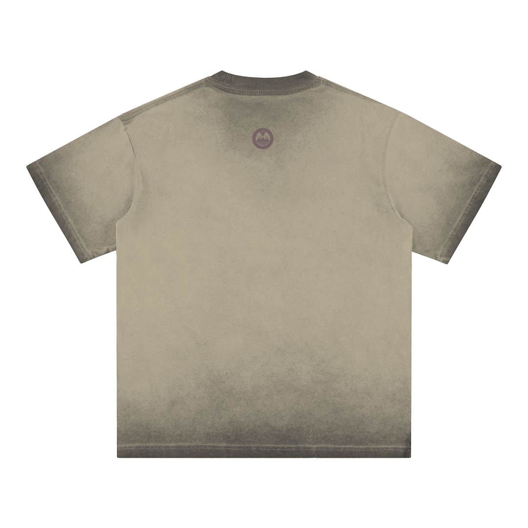 Reverse Dyed Loose Cotton T-Shirt
